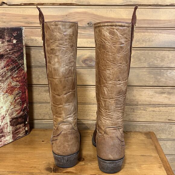 Old Gringo Women’s Western Boots Lila L-1052-3 Size 7B Two Tone Embroidery Bling - Picture 5 of 16